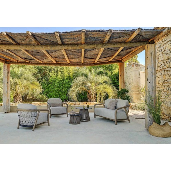 CHESTER – Fauteuil de salon de jardin – vue 3 – Exception Design