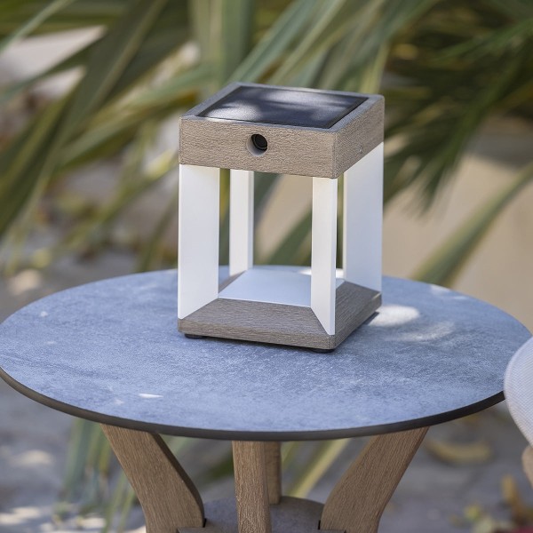 TECKALU – Lampe de table solaire Duratek – vue 2 – Exception Design