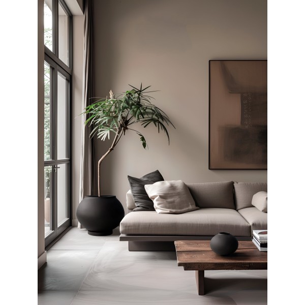 Sunao Plant Pot Fat Hexa – vue 4 – Exception Design