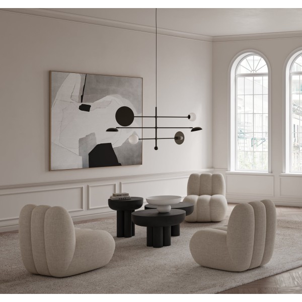Sahn Chandelier – Bronze – vue 3 – Exception Design