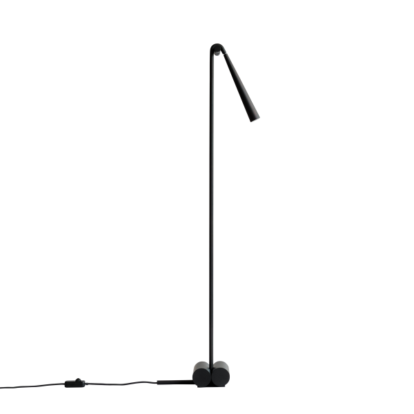 Snake Floor Lamp – Burned Black – Exception Design