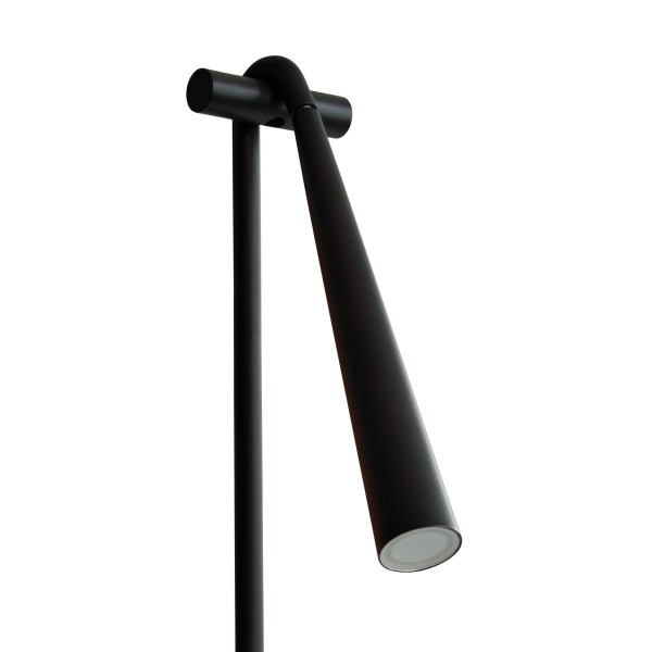 Snake Floor Lamp – Burned Black – vue 2 – Exception Design