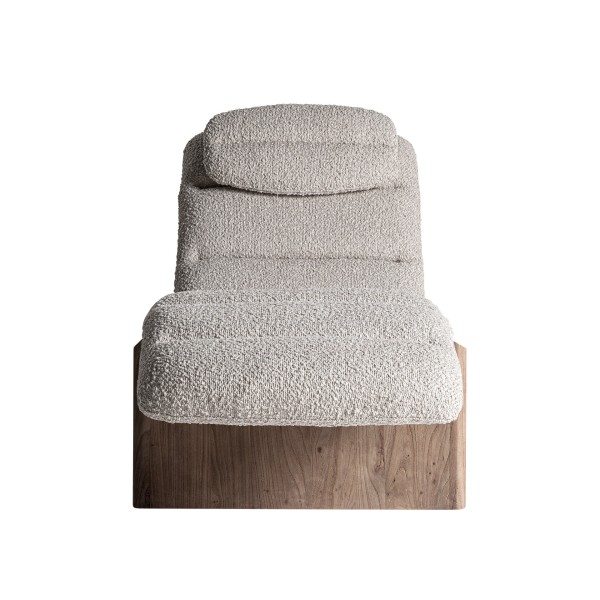 Chaise Longue Jacquard – vue 2 – Exception Design