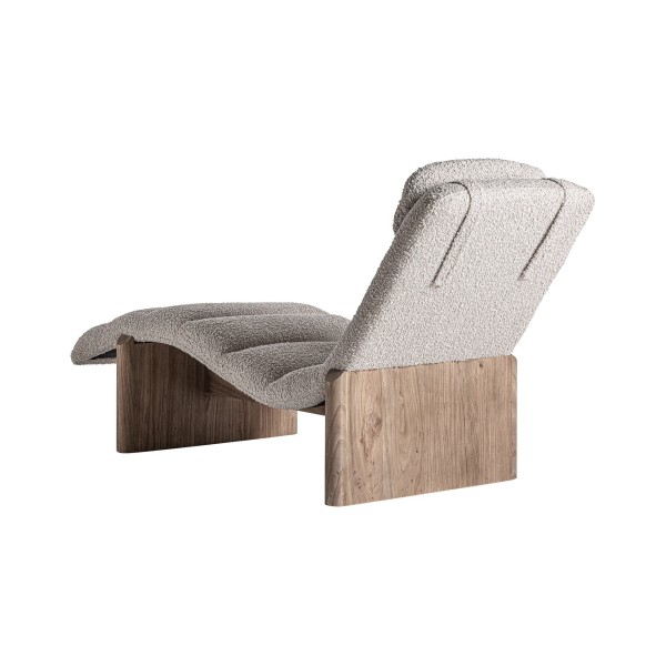 Chaise Longue Jacquard – vue 4 – Exception Design