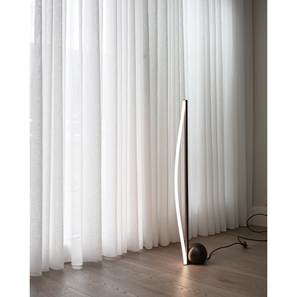 Bow Floor Lamp – Bronze – vue 2 – Exception Design