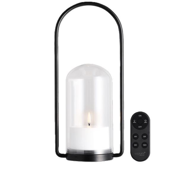 Set lanterne outdoor avec cloche en verre – Uyuni Lighting