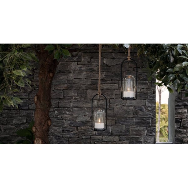 Set lanterne outdoor avec cloche en verre – vue 2 – Exception Design