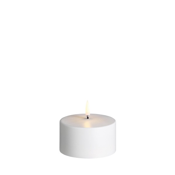 Bougie LED extérieur blanche 8