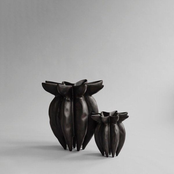 Lotus Vase – Coffee – vue 3 – Exception Design